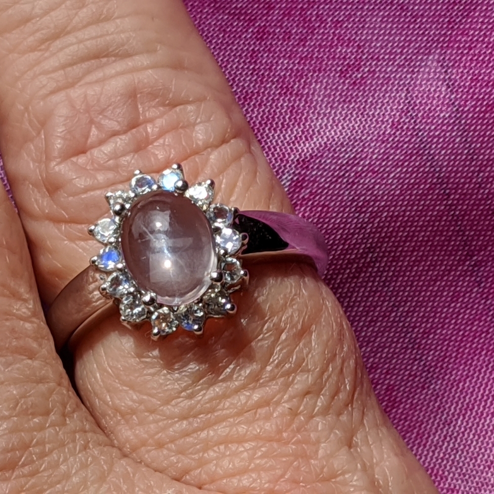 Rose Quartz Ring